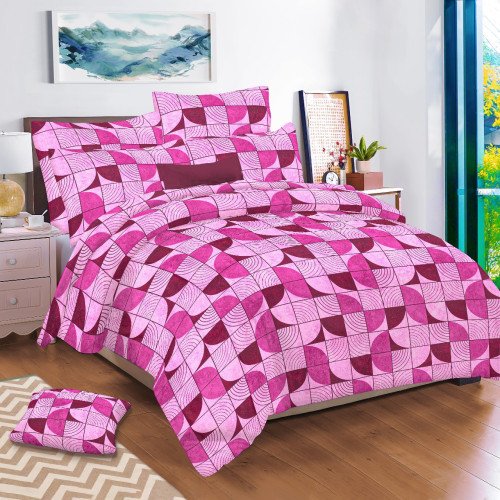 Gold Feather Double Bedsheet GLF59105 (90*100)
