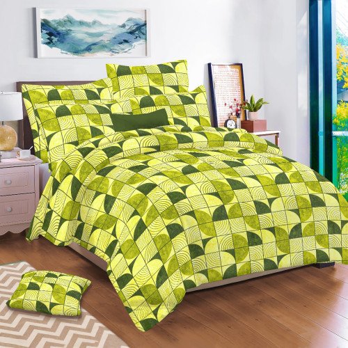 Gold Feather Double Bedsheet GLF59106 (90*100)