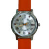 Men's Orange Leather Belt Watch MRW15