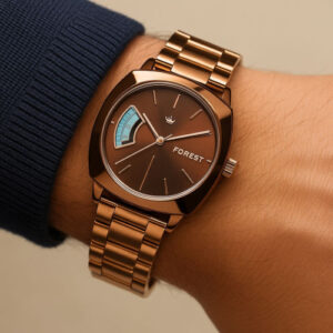 Men's Gold Metal Belt Watch MRW35