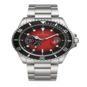 Men's Silver Metal Belt Watch MRW38