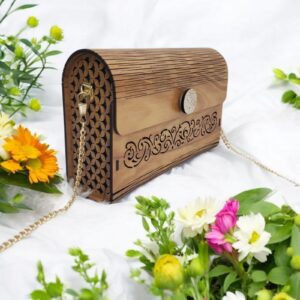 Wooden Purse WP59103