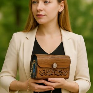 Wooden Purse WP59120