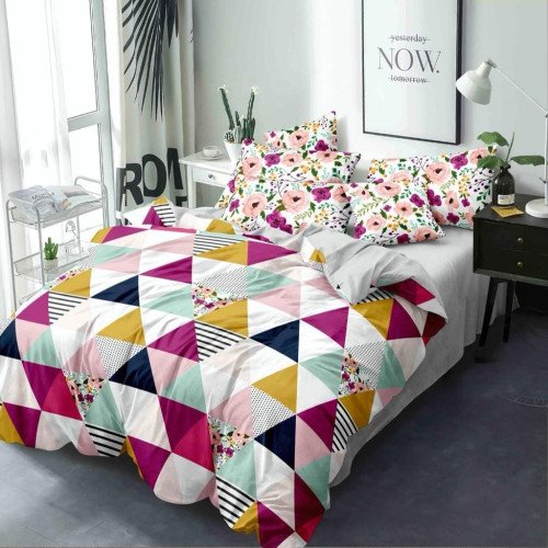 Flowrance Double Bedsheet FLO59105 (90*100)