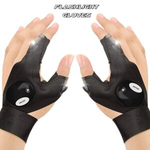 Led Flashlight Gloves Gifts For Men (Hand Gloves Light 1 Pair)