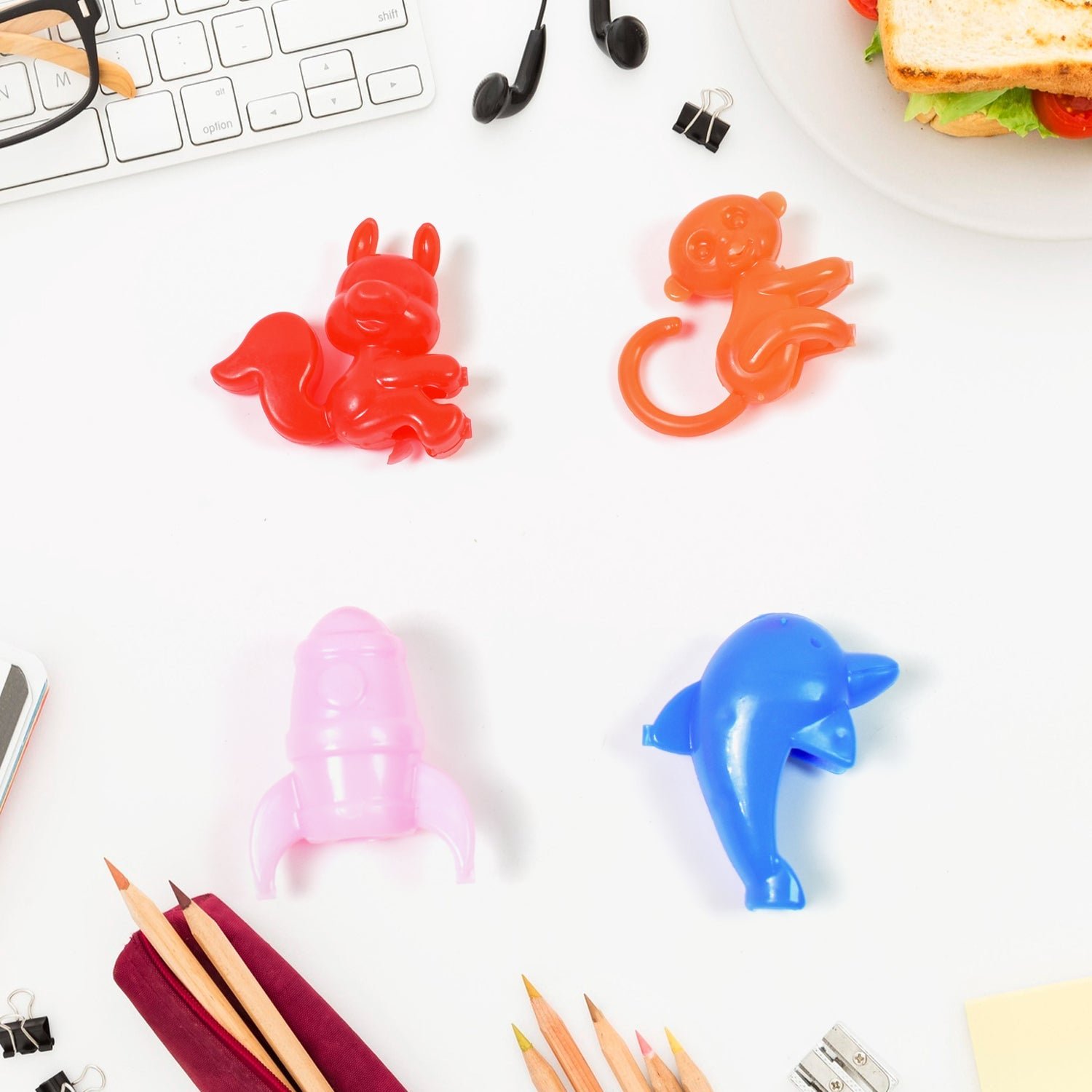 Cartoon Pencil Topper Toy