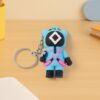 Cute Soft Silicone Character Keychain
