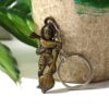 Lord Hanuman Metal Devotional Keychain