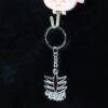 Mahakal Symbol Metal Devotional Keychain