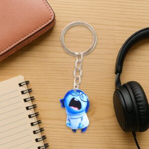 Cartoon Girl Character Keychain