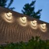 Solar Powered Wall Fence Lights Set