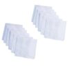 Mens Formal Handkerchief Set