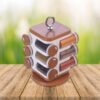 Revolving Spice Rack Masala Box