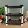 Three Tier Plastic Storage Rack