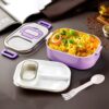 Leakproof Lunch Box With Cutlery Set