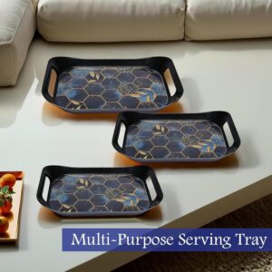 Plastic Serving Tray Set