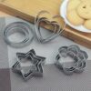 Stainless Steel Cookie Cutter Set with Multiple Shapes