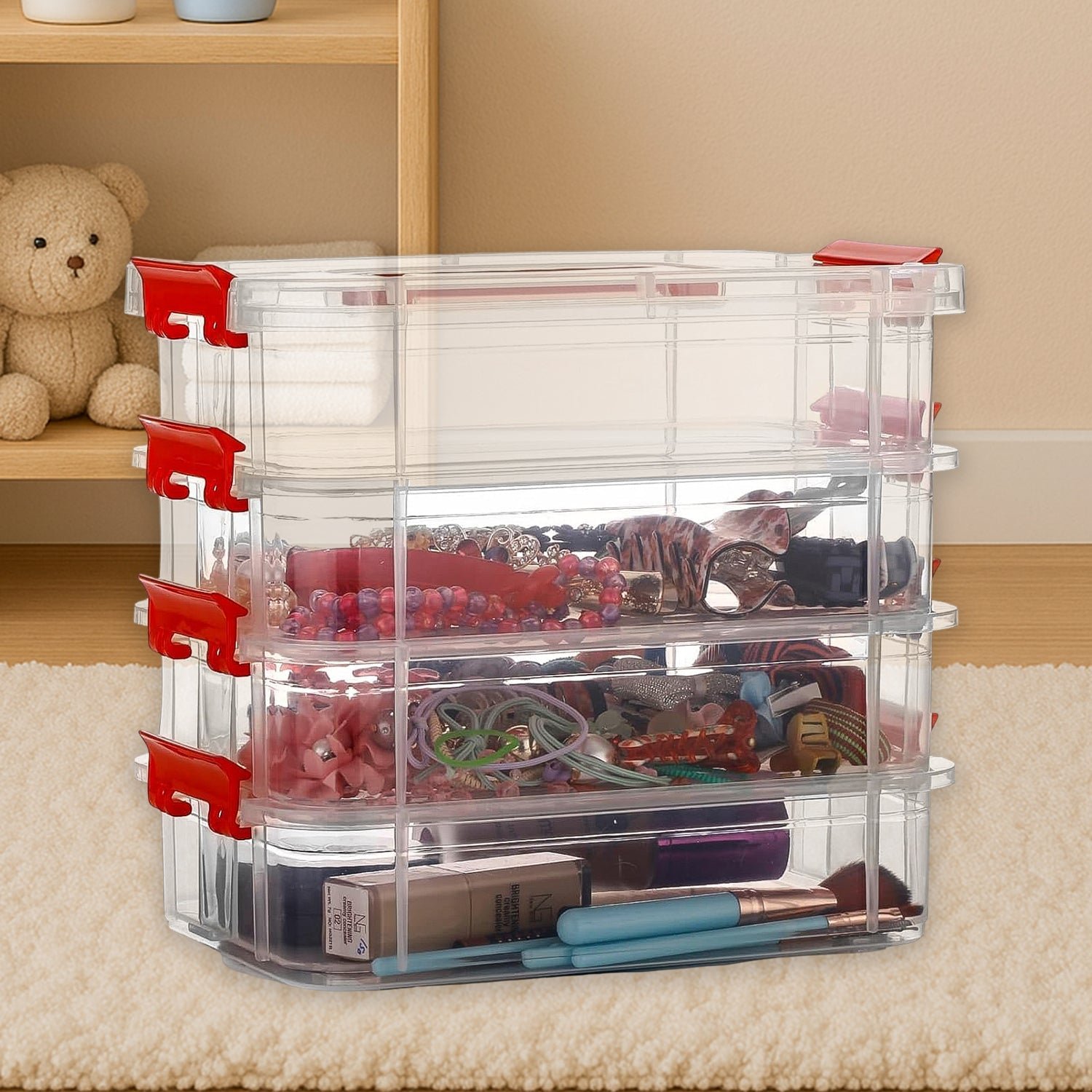 Transparent Plastic Storage Box
