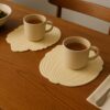 Silicone Leaf Design Coaster Set