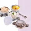 Triple Layer Stainless Steel Lunch Box