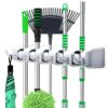 Wall Mounted Mop and Broom Organizer
