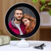 LED Light Plastic Mirror Photo Frame