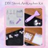 DIY Shrink Art Keychain Kit