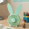 Rabbit USB Desk Fan For Kids And Camping