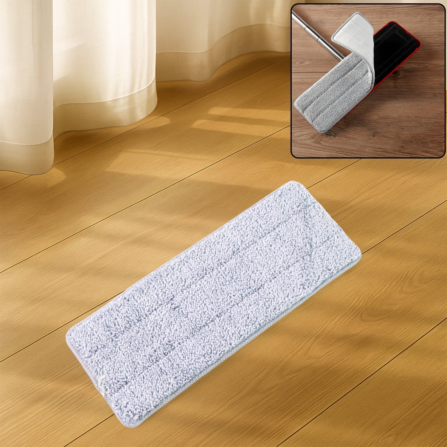 Reusable Microfiber Mop Pad
