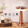 Touch LED Desk Lamp USB Rechargeable