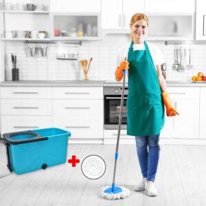 Spin Mop Floor Cleaning Set