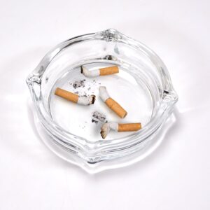 Crystal Glass Ashtray
