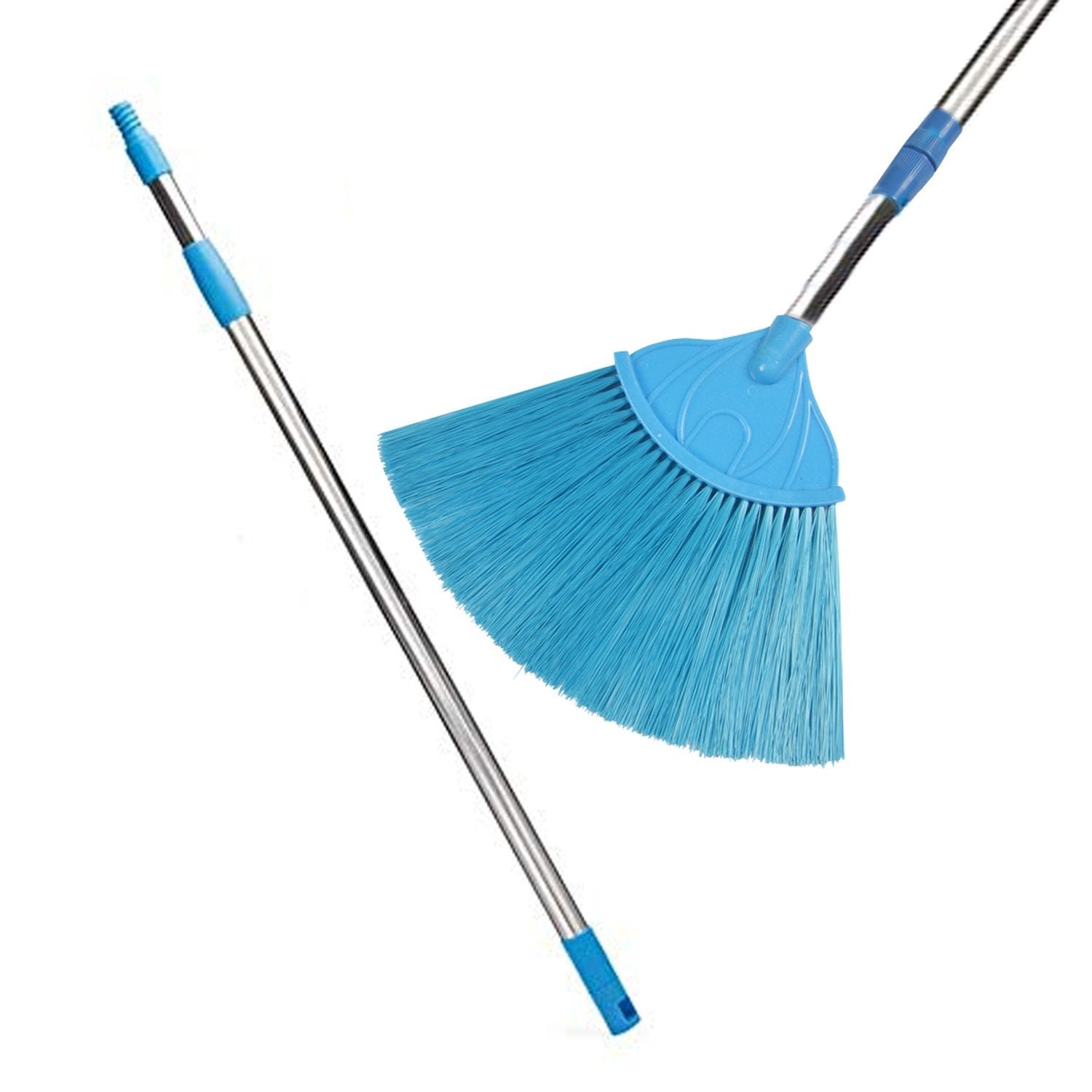 Broom With Extendable Cobweb Cleaner