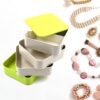 Rotating Jewelry Organizer Box with Compartments