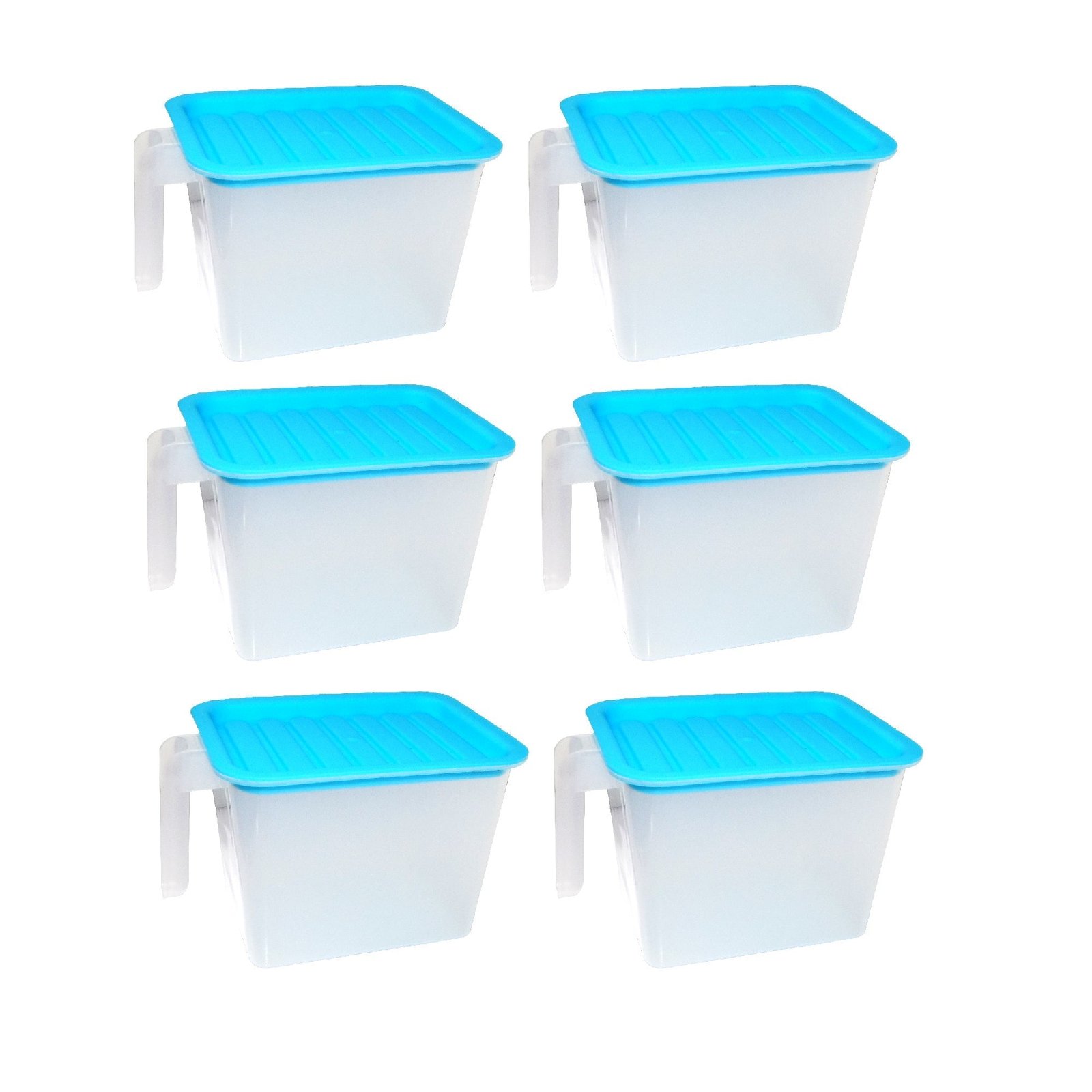 Square Plastic Kitchen Storage Container Set