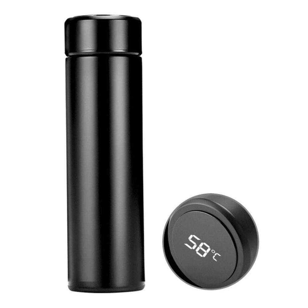 LED Display Vacuum Insulated Water Bottle