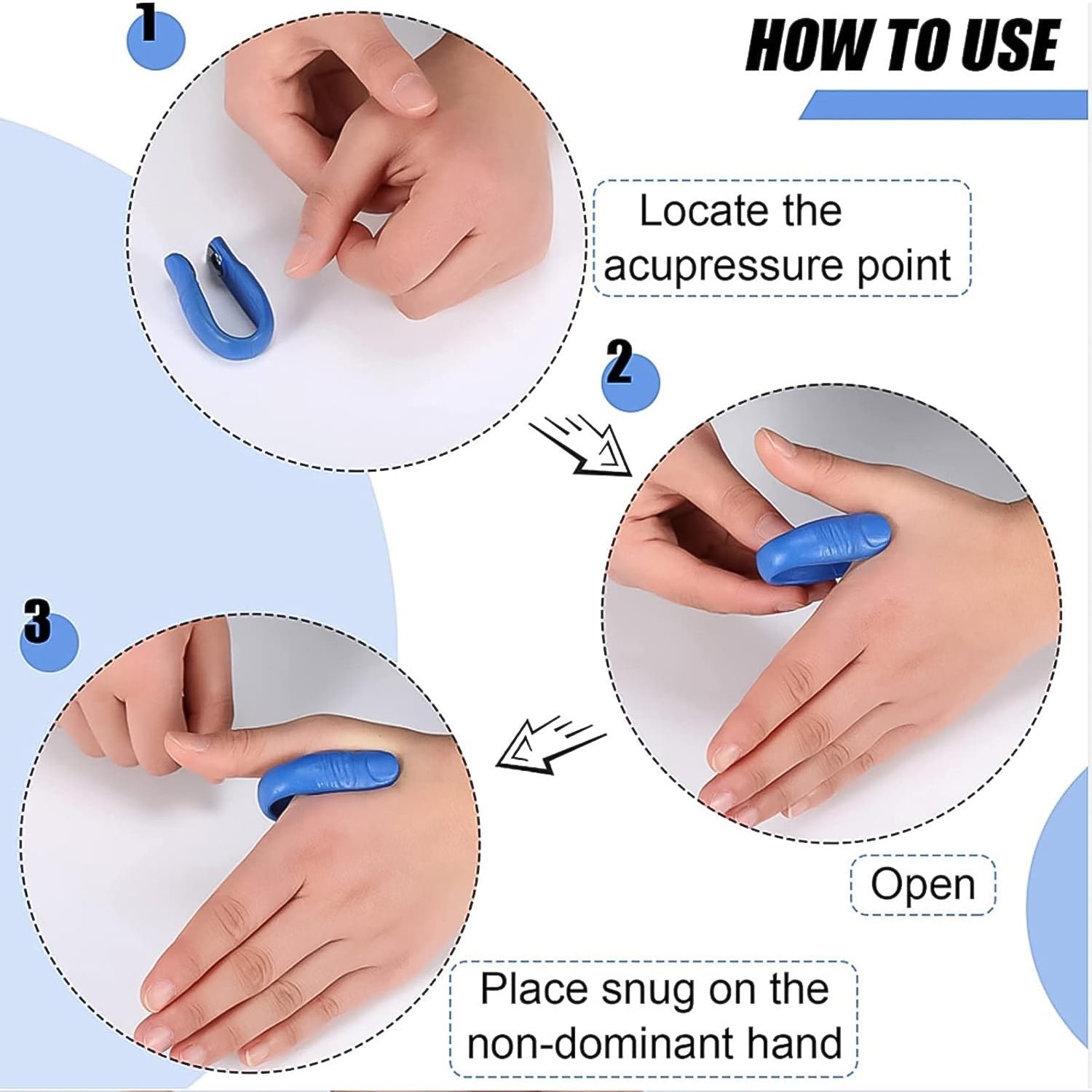 Magnetic Acupressure Clip