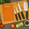 Chopping Board with Knife Set