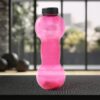 Plastic Dumbbell Shape Water Bottle
