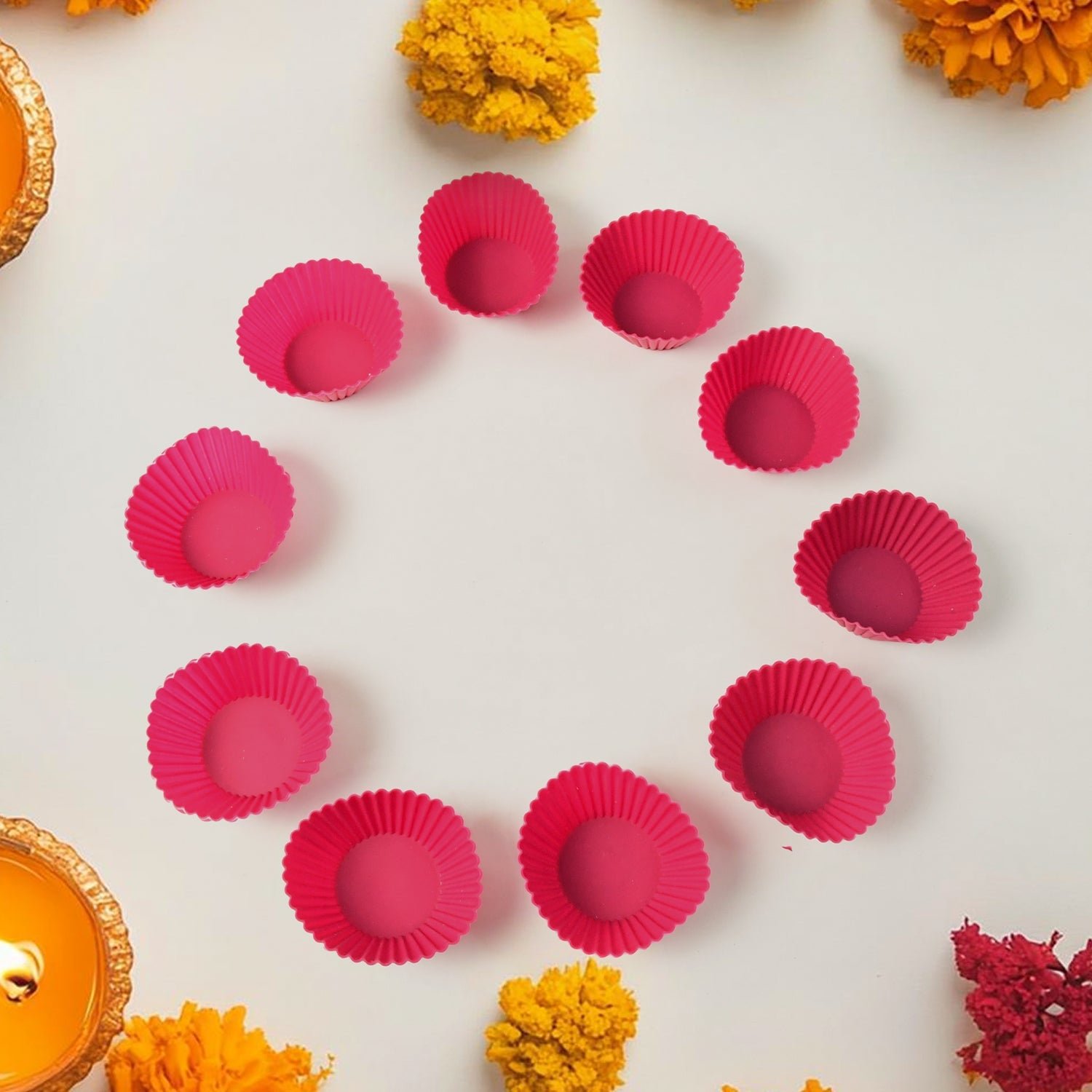 Silicone Cupcake Mold Set