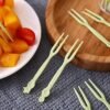 Plastic Fruit Fork Set