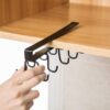 Metal Cup Holder Rack With Hooks