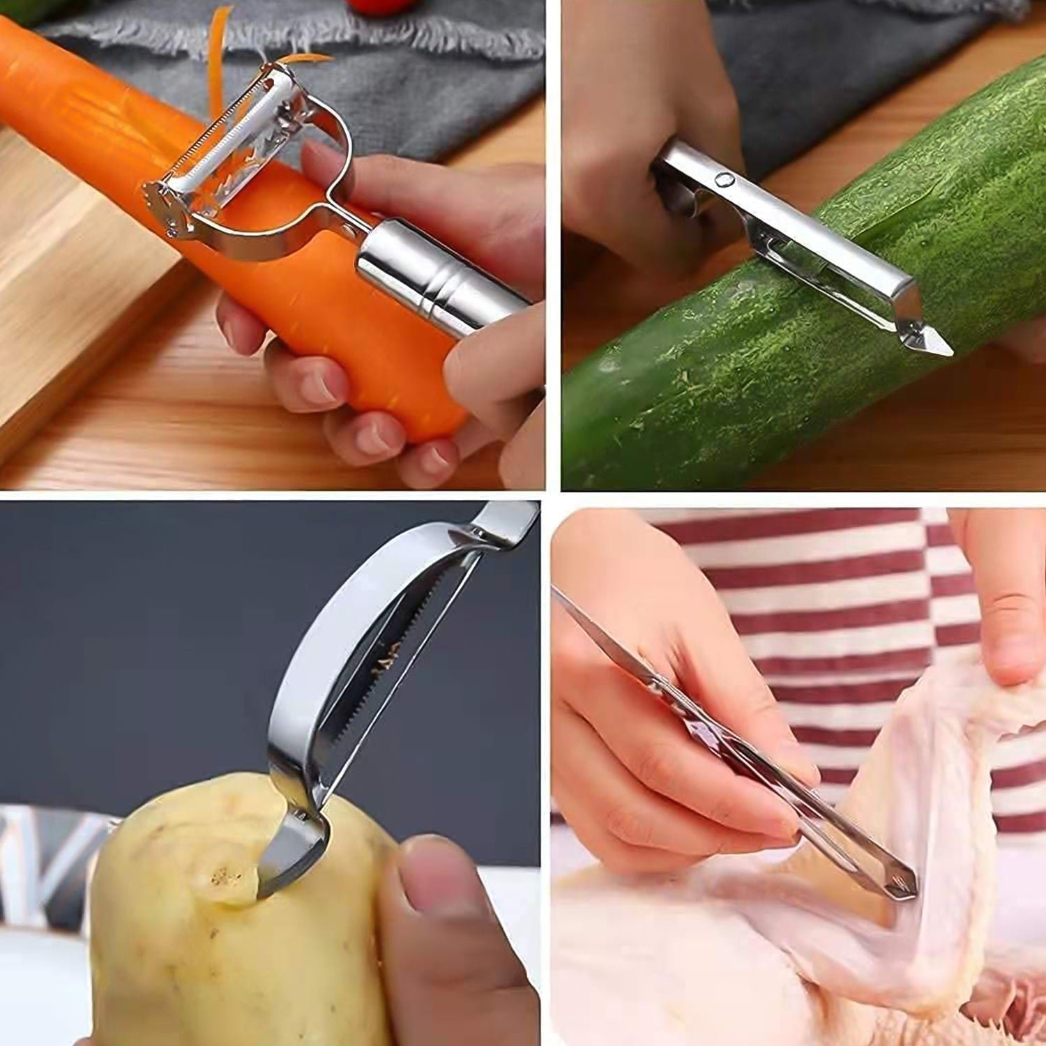Multifunctional Vegetable Fruit Peeler Set
