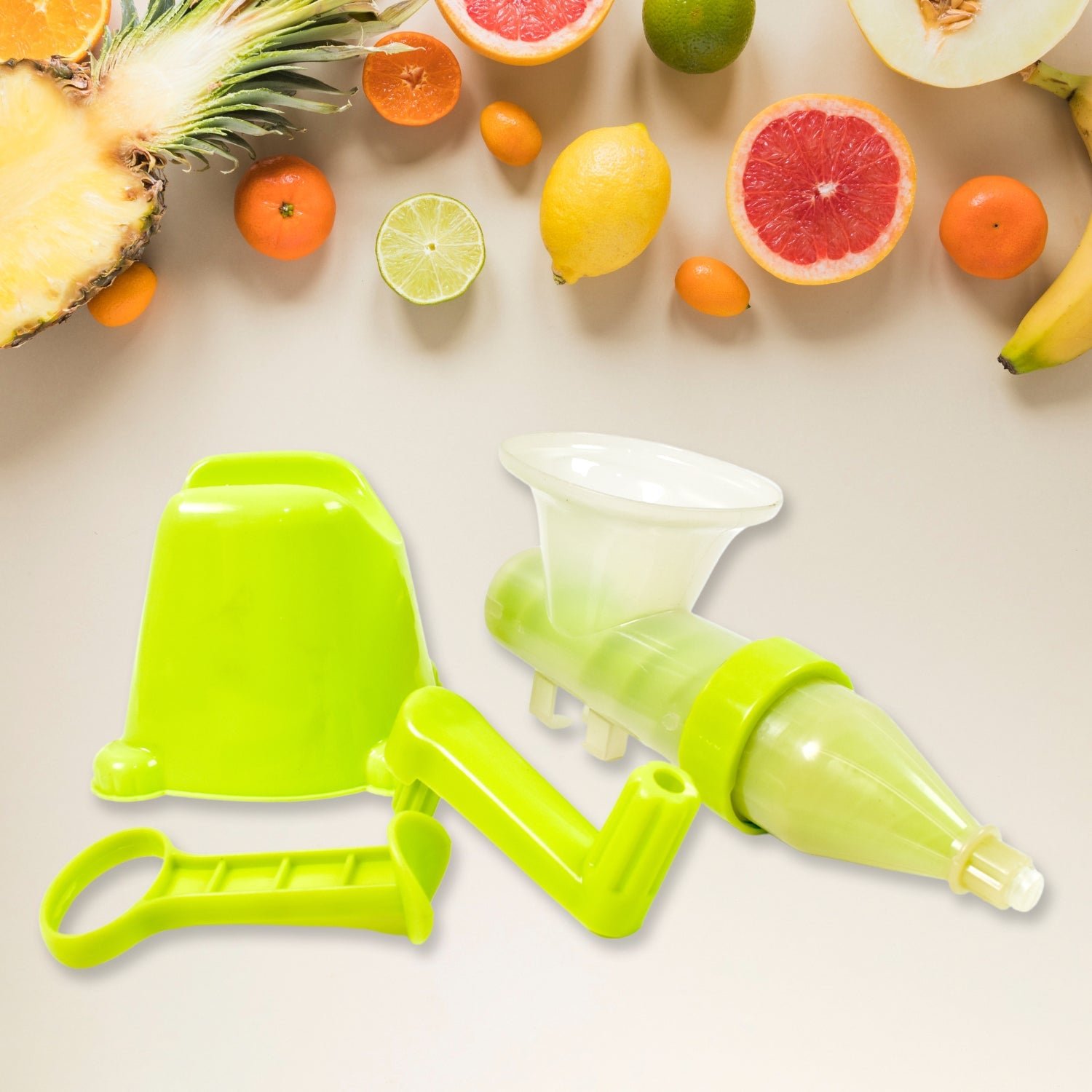 Manual Plastic Fruit Vegetable Juicer