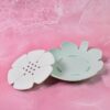 Flower Design Plastic Soap Dish