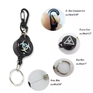 Retractable Anti Lost Keychain