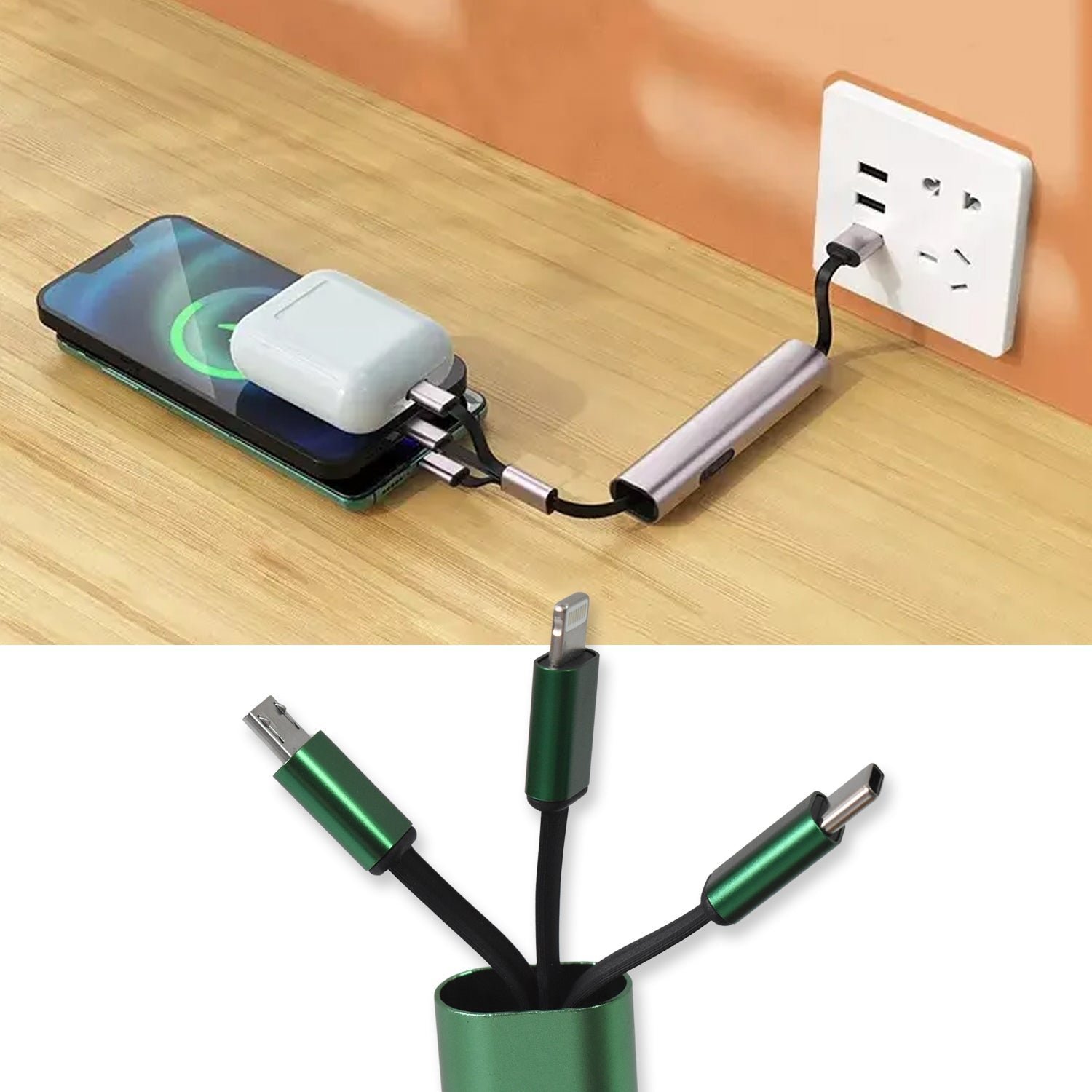 Multipal Charging and Data Cable