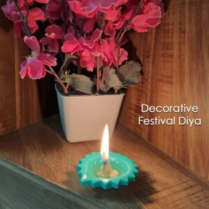 Silicone Decorative Diya Set