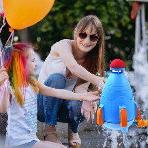 Rocket Water Sprinkler Summer Toy