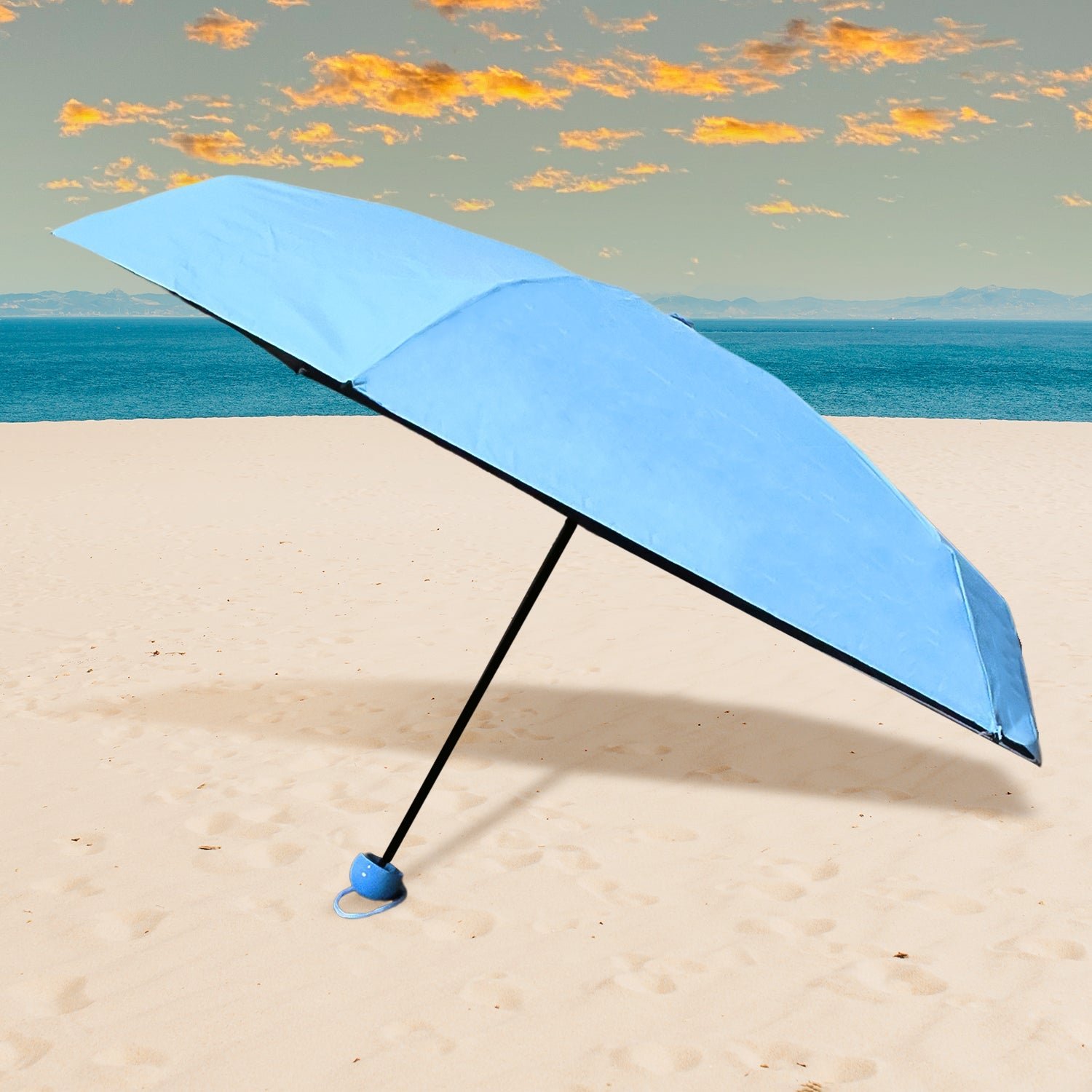 Manual Open Umbrella with Capsule Case